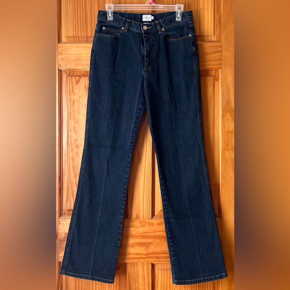 Calvin Klein Jeans Women's Dark Blue Bootcut
